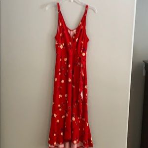 Faux Wrap Dress